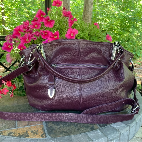 Heshe Leather Tote - Picture 1 of 12